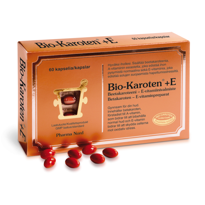 Bio-Karoten+E 60 kaps kuva 2