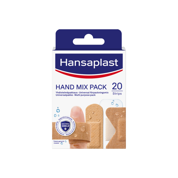 Hansaplast Hand Mix pack 20 kpl kuva 2