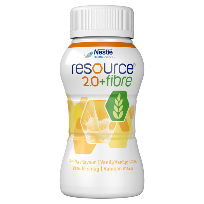 Resource 2.0+Fibre Vanilja 4x200 ml kuva 2