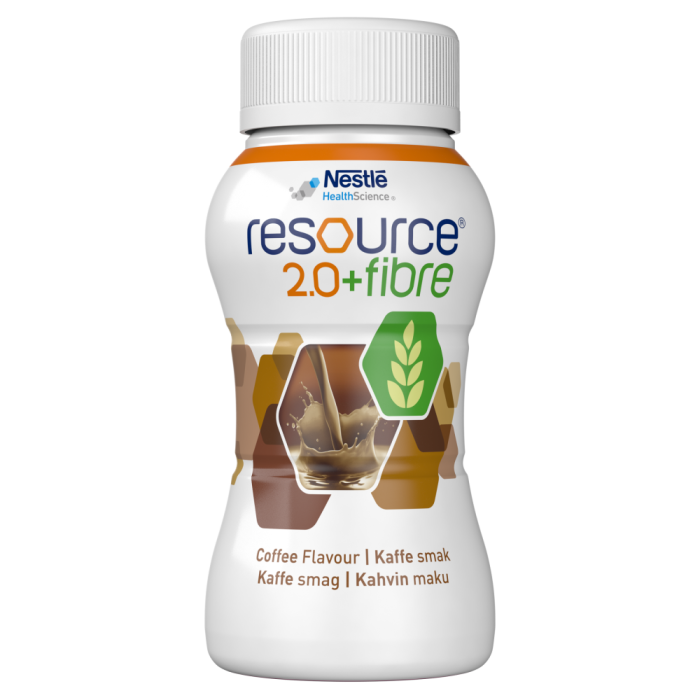 Resource 2.0+Fibre Kahvi 4x200 ml kuva 1