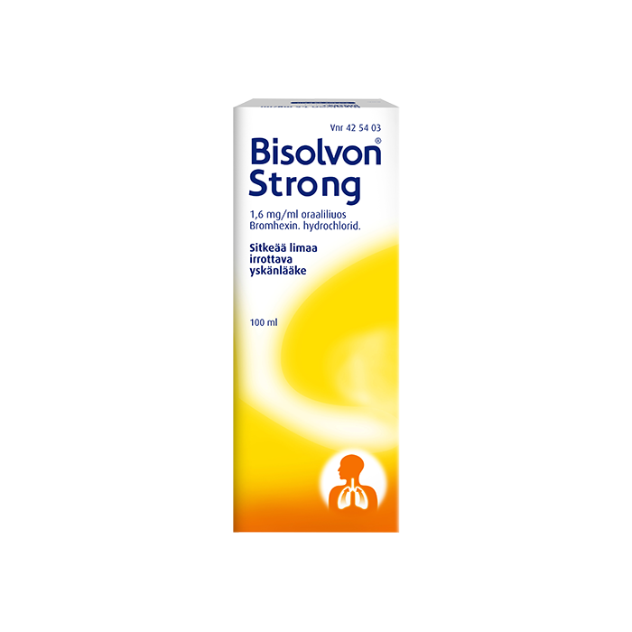 BISOLVON STRONG oraaliliuos 1,6 mg/ml 100 ml kuva 1