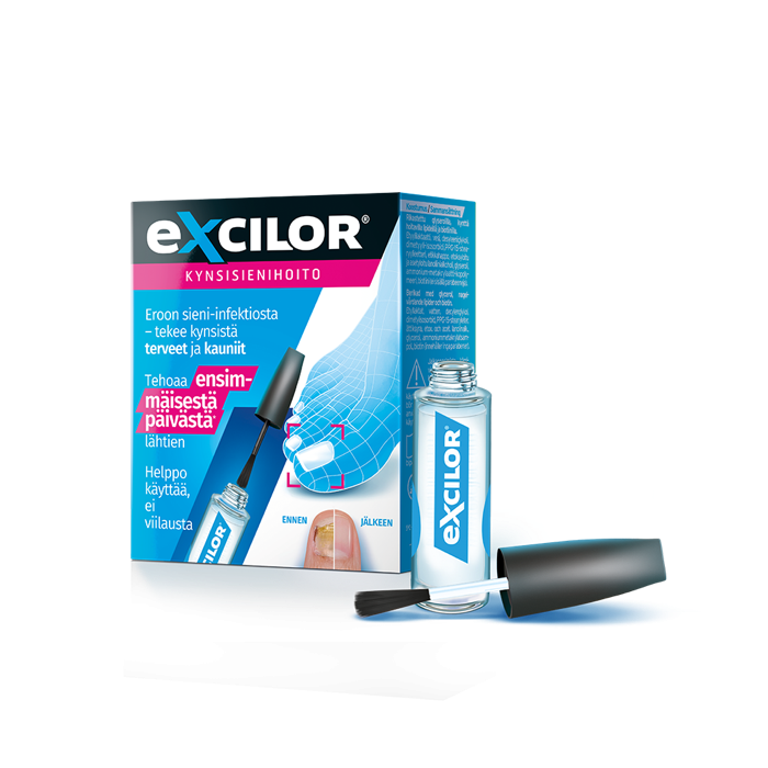 Excilor Kynsisienihoito liuos 3,3 ml