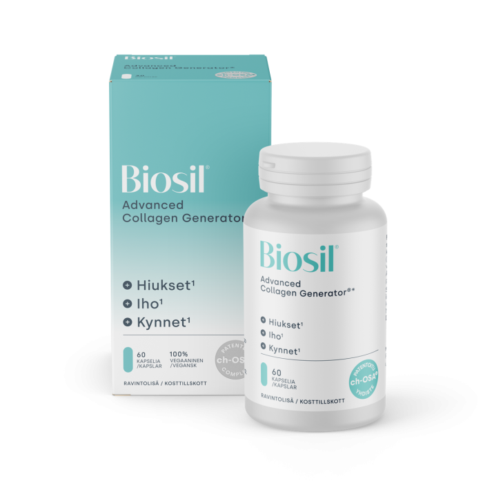 Biosil Advanced Collagen Generator 60 kaps