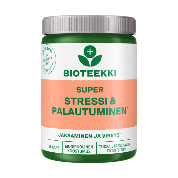 Super Stressi & Palautuminen 60 kaps