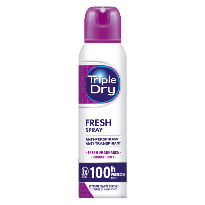 tamro_yleisetkauppatavarat_TripleDry_Fresh_150ml_Spray_FR_40826368_7cbe_4cc2_aedc_ed36ac80635e