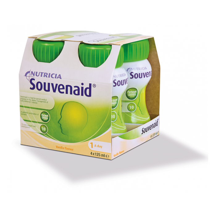 Souvenaid vanilja 4x125 ml