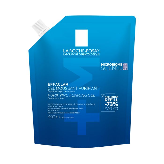 LRP EFFACLAR-puhdistusgeeli täyttöpakkaus 400 ml