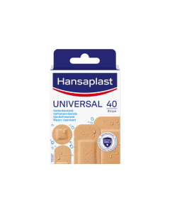 Hansaplast Universal laastari ME10 (45907) (lajitelma, 4 kokoa) 40 kpl