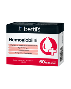 bertils Hemoglobiini tabl 60 fol