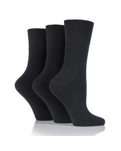 IOMI Footnurse Diabetes-sukka 37-42 musta 3 paria
