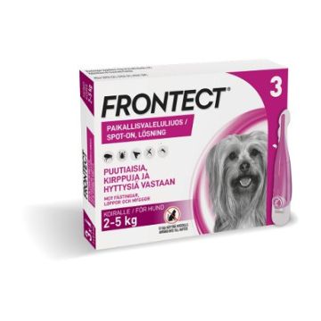 FRONTECT paikallisvaleluliuos 3 x 0.5 ml
