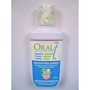 Oral7 kosteuttava entsyymisuuvesi 250 ml