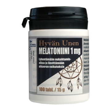 Hyvän unen Melatoniini 1 mg 100 tabl