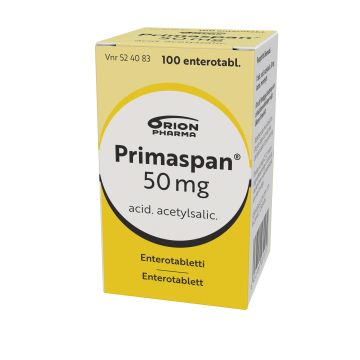PRIMASPAN enterotabletti 50 mg 100 kpl