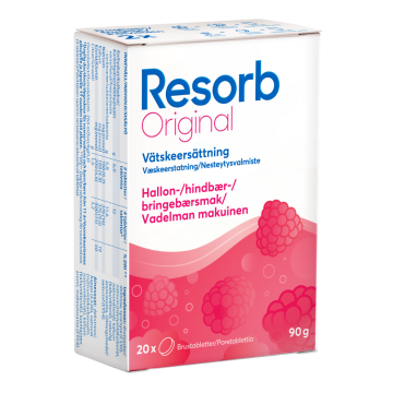 Resorb Original Vadelma 2x10 tabl