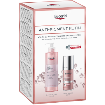 Eucerin Anti-Pigment Cleansing Gel & Dual Serum Gift Pack 200 ml + 30 ml 1 kpl