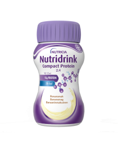 Nutridrink compact protein banaani 4X125 ML