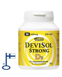 Devisol Strong 50 mikrog imeskelytabletti 200 kpl