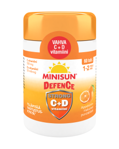 Minisun Defence Strong C+D-vitamiini 60 tabl