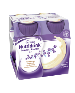 Nutridrink Compact Protein vanilja 4 x 125 ml