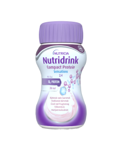 Nutridrink Compact Protein Sensations viilentävä marjanmakuinen 4x125 ml