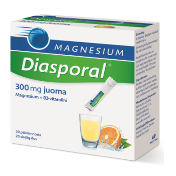 Diasporal magnesium 300 annospussi 20 kpl
