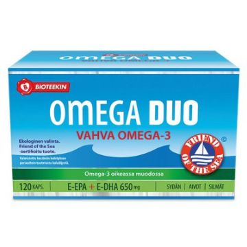 Bioteekki Omega Duo 120 kaps