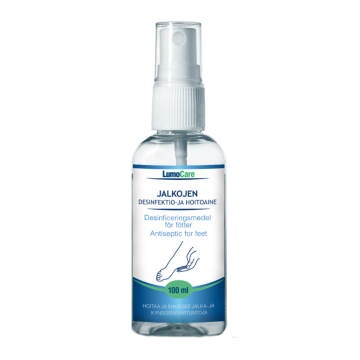 LumoCare Jalkojen desinfektio- ja hoitoaine 100 ml