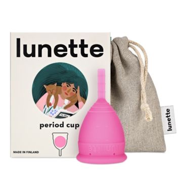 Lunette Kuukautiskuppi Pinkki koko 2 1 kpl