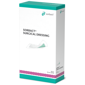 Sorbact Surgical Dressing 10 cm x 20 cm 98143 20 kpl