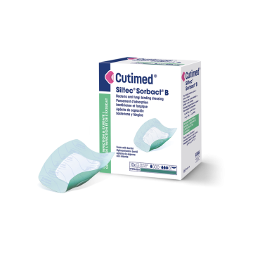 Cutimed Siltec Sorbact B sterile 7,5 x 7,5 cm 73251-76 10 kpl