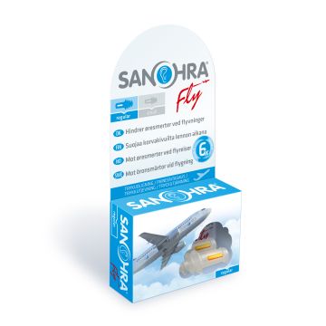 Sanohra fly korvatulpat aikuinen 1 pari