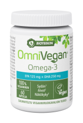 Bioteekki Vegan Omega-3 60 kaps