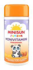 Minisun Monivitamiini Toffee Pikkupanda 100 kpl