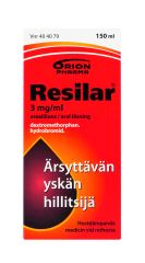 RESILAR oraaliliuos 3 mg/ml 150 ml