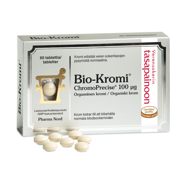 1000012406_Bio_Kromi_ChromoPrecise_100_mikrog_60_tabl_pakkauskuva_Pakkauskuva21888_png